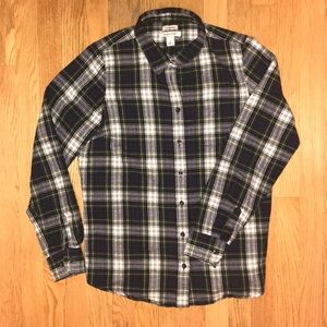 L.L. Bean Scotch Plaid Flannel